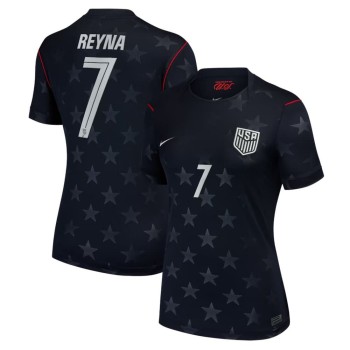 Men's Giovanni Reyna #7 USA Away Stadium Replica Jersey World Cup 2026