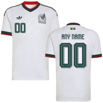 Kid's Mexico Away Replica Custom Jersey World Cup 2026 Kid's Mexico Away Replica Custom Jersey World Cup 2026