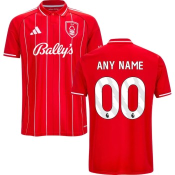 Kid's Nottingham Forest Home Replica Custom Jersey 2025/26 Kid's Nottingham Forest Home Replica Custom Jersey 2025/26