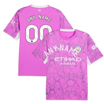 Kid's Manchester City Goalkeeper Replica Custom Jersey 2026/27