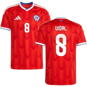 Kid's VIDAL #8 Chile Home Replica Jersey World Cup 2026 Kid's VIDAL #8 Chile Home Replica Jersey World Cup 2026