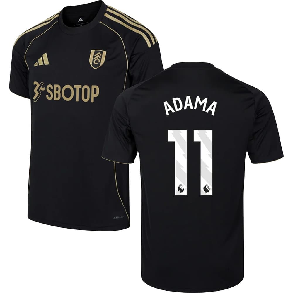 Men's ADAMA #11 Fulham Third Replica Jersey 2025/26 Men's ADAMA #11 Fulham Third Replica Jersey 2025/26