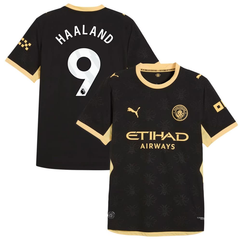 Men's HAALAND #9 Manchester City Away Authentic Jersey 2026/27 Men's HAALAND #9 Manchester City Away Authentic Jersey 2026/27