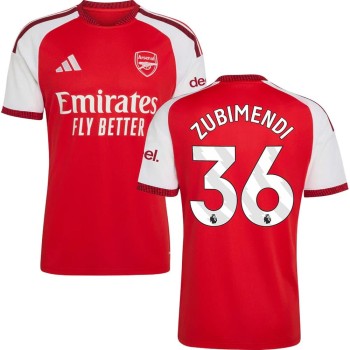 Kid's ZUBIMENDI #36 Arsenal Home Replica Jersey 2026/27 Kid's ZUBIMENDI #36 Arsenal Home Replica Jersey 2026/27