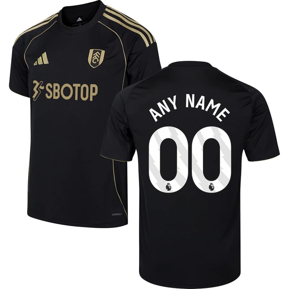 Men's Fulham Third Replica Custom Jersey 2025/26