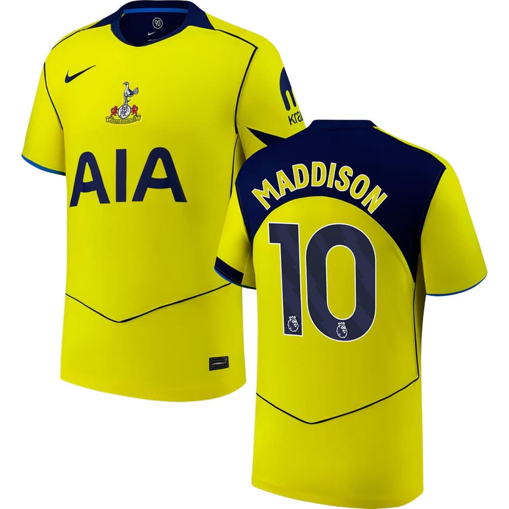 Men's MADDISON #10 Tottenham Hotspur Third Replica Jersey 2025/26
