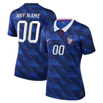Women's France Home Stadium Replica Custom Jersey World Cup 2026 Women's France Home Stadium Replica Custom Jersey World Cup 2026
