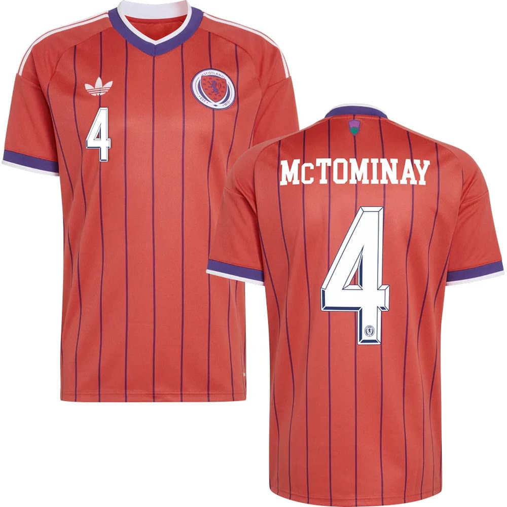 Kid's McTOMINAY #4 Scotland Away Replica Jersey World Cup 2026 Kid's McTOMINAY #4 Scotland Away Replica Jersey World Cup 2026