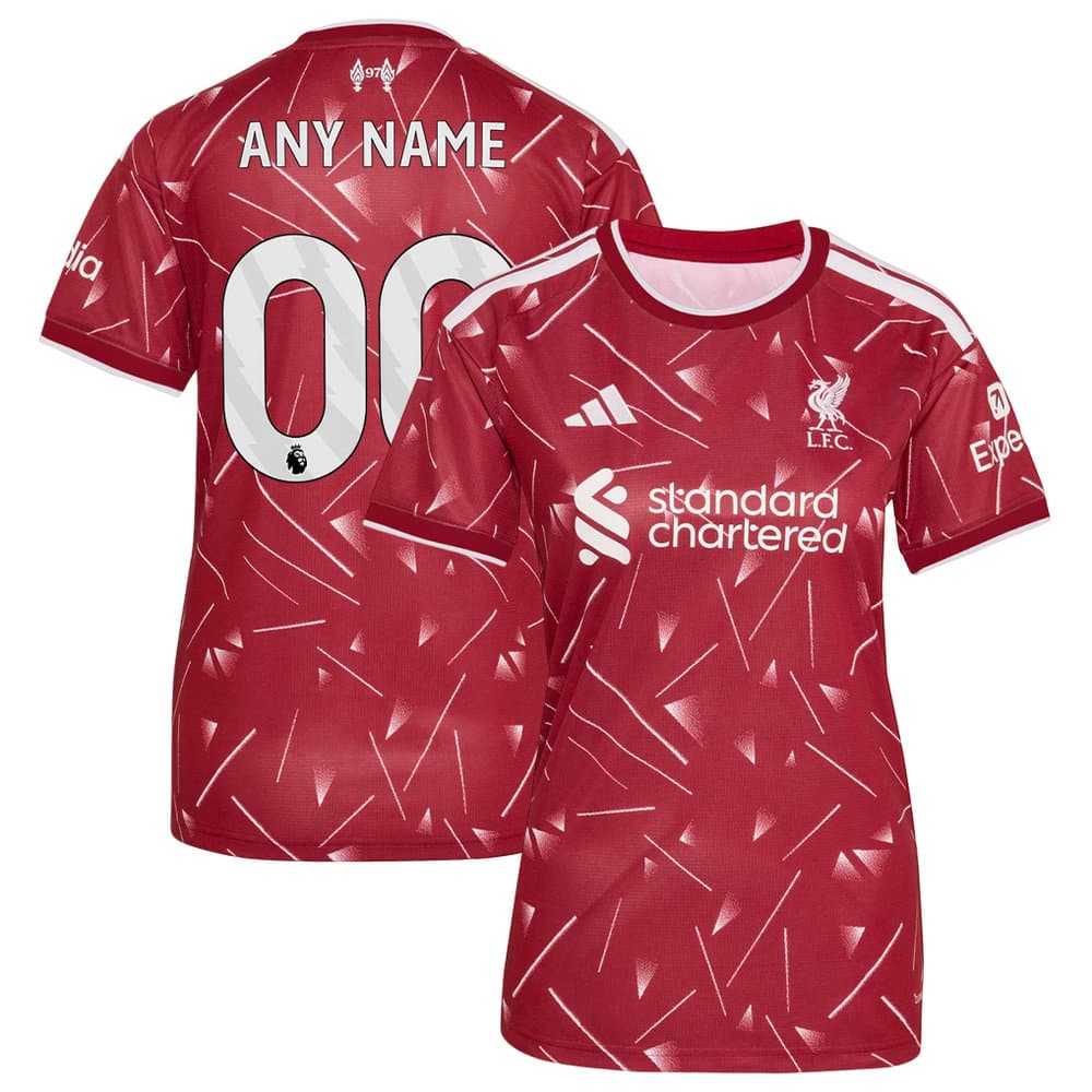 Women's Liverpool Home Replica Custom Jersey 2026/27 Women's Liverpool Home Replica Custom Jersey 2026/27
