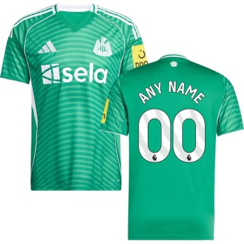 Men's Newcastle United Away Replica Custom Jersey 2025/26