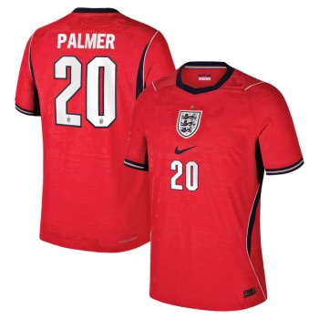 Men's Cole Palmer #20 England Away Match Authentic Jersey World Cup 2026 Men's Cole Palmer #20 England Away Match Authentic Jersey World Cup 2026