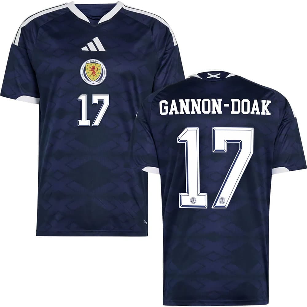 Kid's GANNON-DOAK #17 Scotland Home Replica Jersey World Cup 2026 Kid's GANNON-DOAK #17 Scotland Home Replica Jersey World Cup 2026