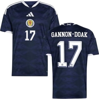 Kid's GANNON-DOAK #17 Scotland Home Replica Jersey World Cup 2026 Kid's GANNON-DOAK #17 Scotland Home Replica Jersey World Cup 2026