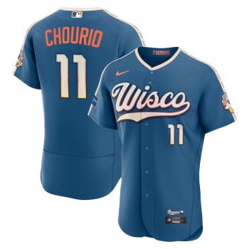Youth Milwaukee Brewers #11 Jackson Chourio Nike Mineral Blue 2026 City Connect Authentic Sponsor Patch Jersey Youth Milwaukee Brewers #11 Jackson Chourio Nike Mineral Blue 2026 City Connect Authentic Sponsor Patch Jersey