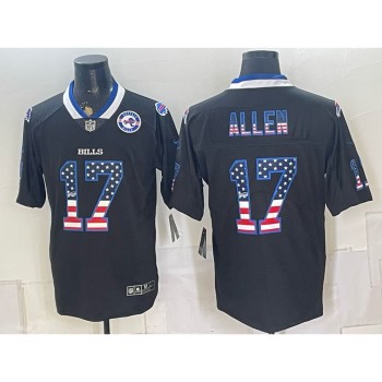 Youth Buffalo Bills #17 Josh Allen Black Vapor Limited Jersey Youth Buffalo Bills #17 Josh Allen Black Vapor Limited Jersey
