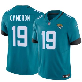 Youth Jacksonville Jaguars #19 Josh Cameron Teal 2026 NFL Draft Vapor F.U.S.E. Limited Jersey Youth Jacksonville Jaguars #19 Josh Cameron Teal 2026 NFL Draft Vapor F.U.S.E. Limited Jersey