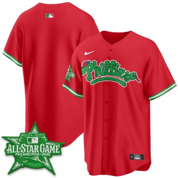 Youth Philadelphia Phillies Red 2026 MLB All-Star Jersey Youth Philadelphia Phillies Red 2026 MLB All-Star Jersey