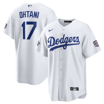 Men's Los Angeles Dodgers #17 Shohei Ohtani Nike White 2026 All-Star Game Replica Jersey Men's Los Angeles Dodgers #17 Shohei Ohtani Nike White 2026 All-Star Game Replica Jersey