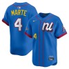 Youth National League #4 Ketel Marte Nike Blue 2025 All-Star Edition Limited Player Jersey