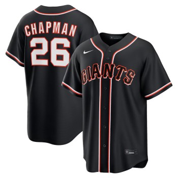 Men's San Francisco Giants #26 Matt Chapman Black Fashion Replica Player Jersey Men's San Francisco Giants #26 Matt Chapman Black Fashion Replica Player Jersey