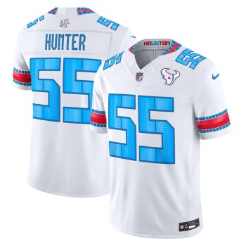 Men's Houston Texans #55 Danielle Hunter White 2026 Rivalries Collection Vapor F.U.S.E. Limited Jersey
