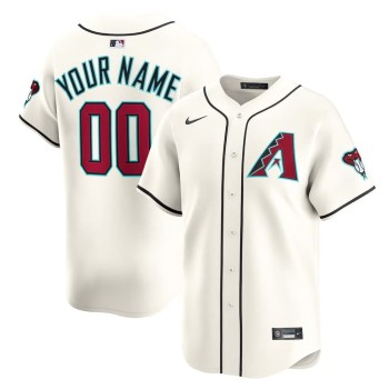 Youth Arizona Diamondbacks Nike White Home Limited Custom Jersey Youth Arizona Diamondbacks Nike White Home Limited Custom Jersey