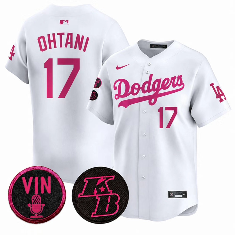 Men's Los Angeles Dodgers #17 Shohei Ohtani White 2026 Mother's Day Vapor Premier Limited Stitched Baseball Jersey Men's Los Angeles Dodgers #17 Shohei Ohtani White 2026 Mother's Day Vapor Premier Limited Stitched Baseball Jersey