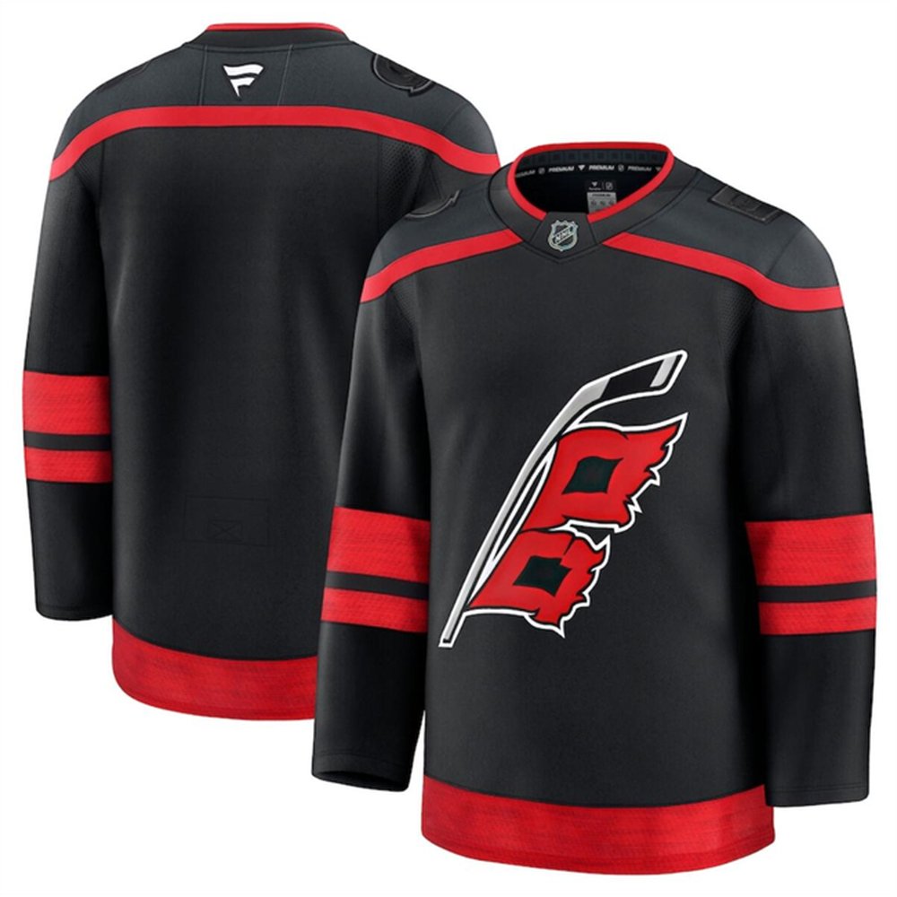 Men's Carolina Hurricanes Blank Black 2024-25 Home Stitched Hockey Premium Jersey Men's Carolina Hurricanes Blank Black 2024-25 Home Stitched Hockey Premium Jersey