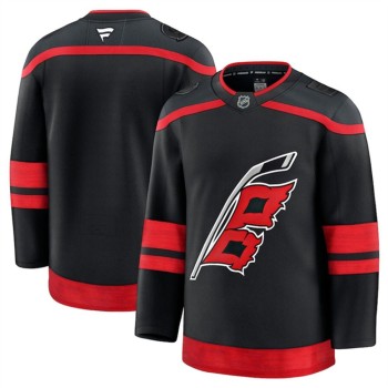 Men's Carolina Hurricanes Blank Black 2024-25 Home Stitched Hockey Premium Jersey