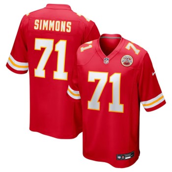 Youth Kansas City Chiefs #71 Josh Simmons Nike Red 2025 NFL Draft First Round Pick Game Jersey Youth Kansas City Chiefs #71 Josh Simmons Nike Red 2025 NFL Draft First Round Pick Game Jersey