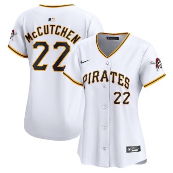 Women's Pittsburgh Pirates #22 Andrew McCutchen White Home Limited Player Jersey Women's Pittsburgh Pirates #22 Andrew McCutchen White Home Limited Player Jersey
