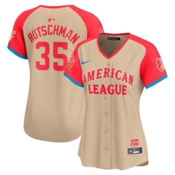 Women's American League Adley Rutschman Cream 2024 MLB All-Star Game Limited Player Jersey Women's American League Adley Rutschman Cream 2024 MLB All-Star Game Limited Player Jersey