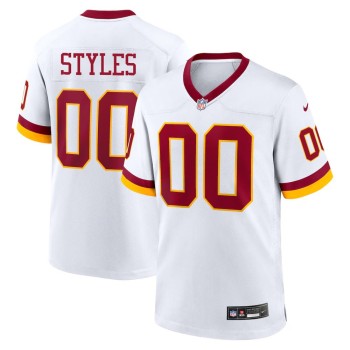 Men's Washington Commanders Sonny Styles White 2026 NFL Draft Game Jersey Men's Washington Commanders Sonny Styles White 2026 NFL Draft Game Jersey