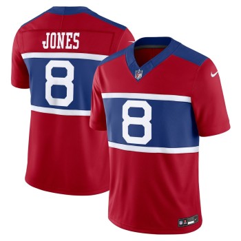 Men's New York Giants Daniel Jones Century Red Alternate Vapor F.U.S.E. Limited Jersey Men's New York Giants Daniel Jones Century Red Alternate Vapor F.U.S.E. Limited Jersey