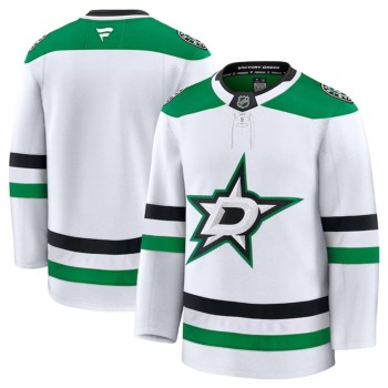Men's Dallas Stars Blank White 2024-25 Away Stitched Hockey Premium Jersey Men's Dallas Stars Blank White 2024-25 Away Stitched Hockey Premium Jersey